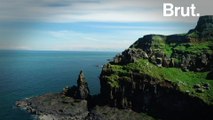 Giant's Causeway, a famous landscape steeped in mythology