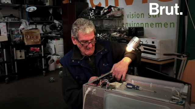 This association repairs home appliances to give them a new life