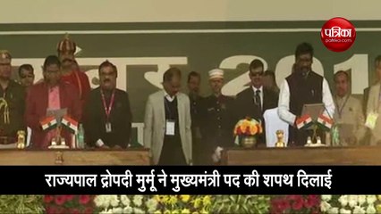 हेमंत सोरेन बने मुख्यमंत्री