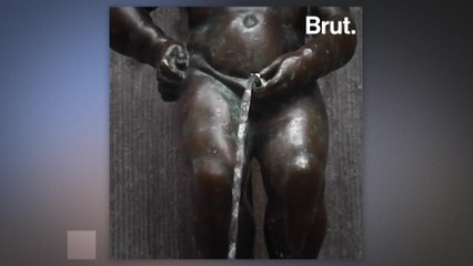 Manneken Pis: a little fountain wasting a lot of water