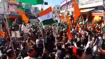 रैली निकाली, नारे लगाए, सौंपा ज्ञापन