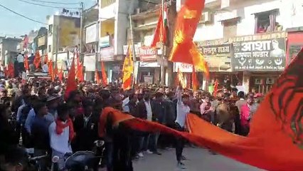 सीएए के समर्थन में शहर में निकली विशाल रैली