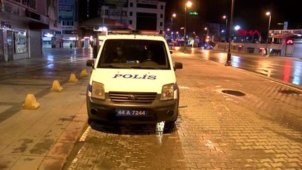 Malatya'da 'sokağa çıkma' yasağını duyanlar fırın ve marketlere koştu