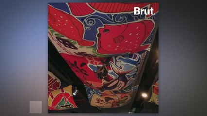 A sanctuary for goldfish at the Paris aquarium