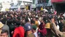 Shibli college student Protest against Cab