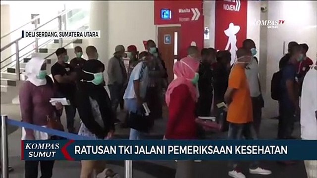 Ratusan TKI Jalani Pemeriksaan Kesehatan
