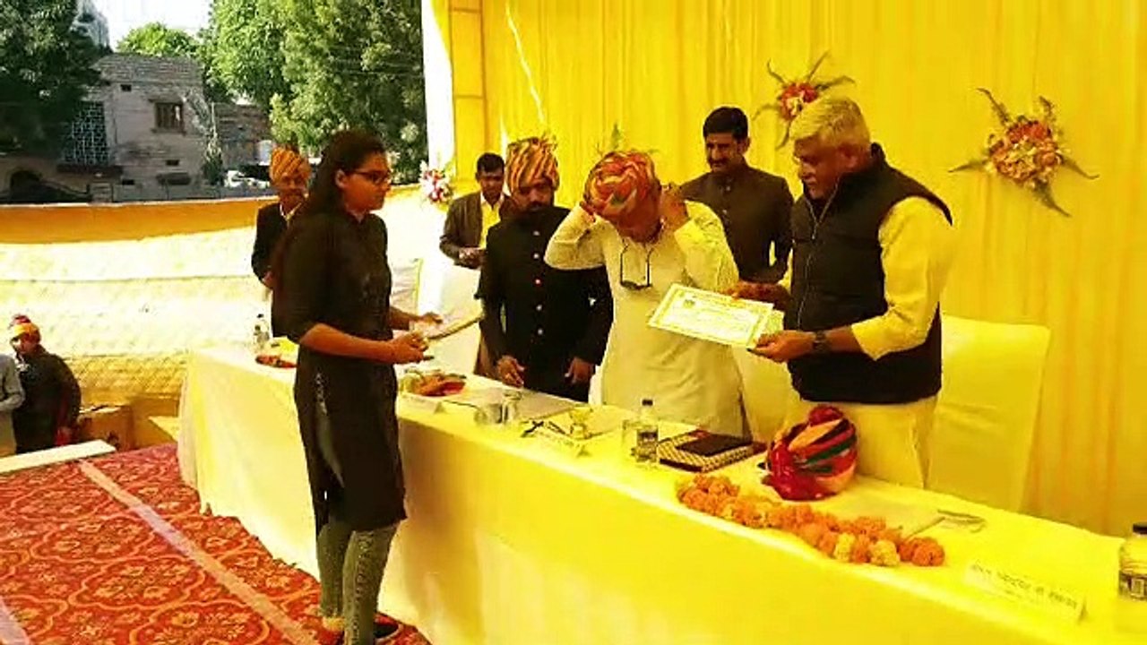 450 talents of Marwar honored