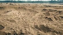 Unable to ban illegal mining of sand