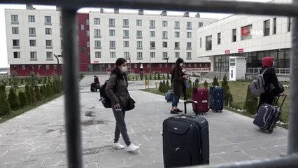 Niğde'de karantina süresi dolanlar tahliye ediliyor