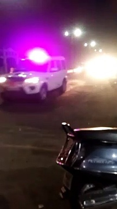public beating police