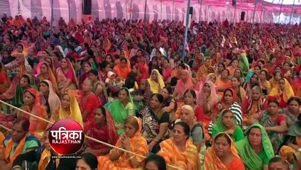 बांसवाड़ा में छुट्टी के दिन बाल पंडित से रामकथा सुनने उमड़े श्रद्धालु