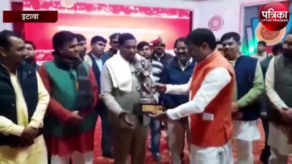 इटावा महोत्सव में बॉडी बिल्डिंग स्पर्धा की धूम, देखें वीडियो