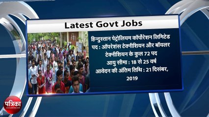 latest govt jobs 2019