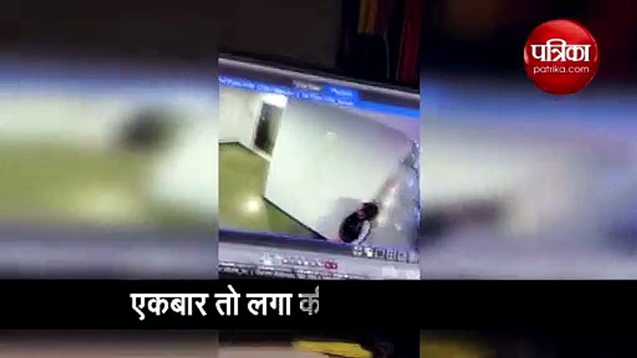 Man saves dog after leash gets caught in lift