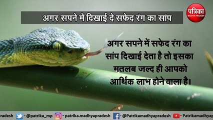 अगर सपने में अचानक दिख जाये ये जहरीला जानवर तो...