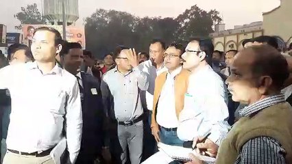 डीआरएम ने सतना स्टेशन का किया निरीक्षण, देखें वीडियो में