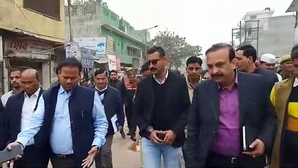 शहर की हालत देखकर भड़के डीएम