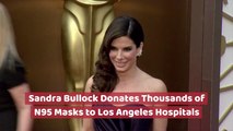 Sandra Bullock Has N95 Masks