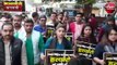 Varanasi Congress Protest Agents Lathicharge