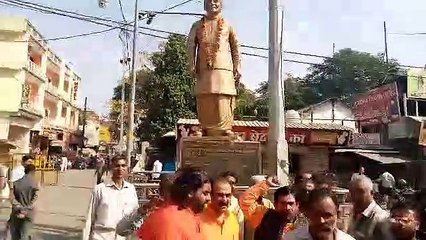 Ravi Malaviya becomes District President of BJP, Celebration