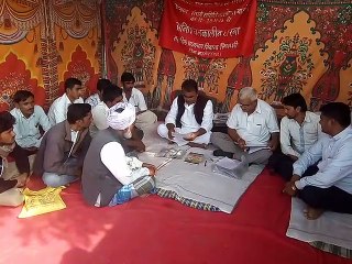 भारत माला प्रोजेक्ट को लेकर यहां किसान धरने पर, इस विधायक ने दिया साथ