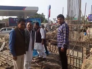 96 करोड़ के आेवरब्रिज का अवलोकन करने पहुंचे विधायक, कहा-गुणवत्ता का रखें ध्यान