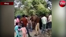 दरोगा ने सार्वजनिक तौर पर गांव में आग लगाने की दी धमकी, दबंगई का वीडियो हुआ वायरल