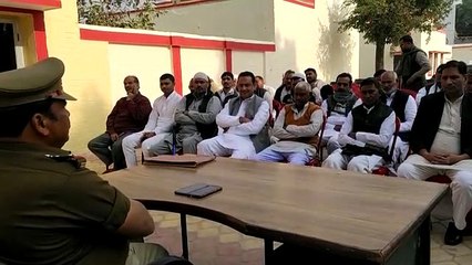 विवादित ढांचा विध्वंस की बरसी से पहले कैराना में पुलिस का अलर्ट, देखें Video