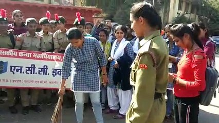 Girls made aware about cleanliness