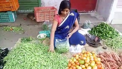Vegetable trade increases due to distribution