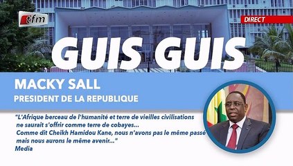 Partie Guis Guis dans Jakaarlo bi du 10 Avril 2020