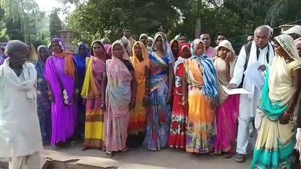 Villagers submitted memorandum to collector
