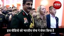रूसी सेना के जवान भारतीय गाने को गुनगुनाते नजर आए