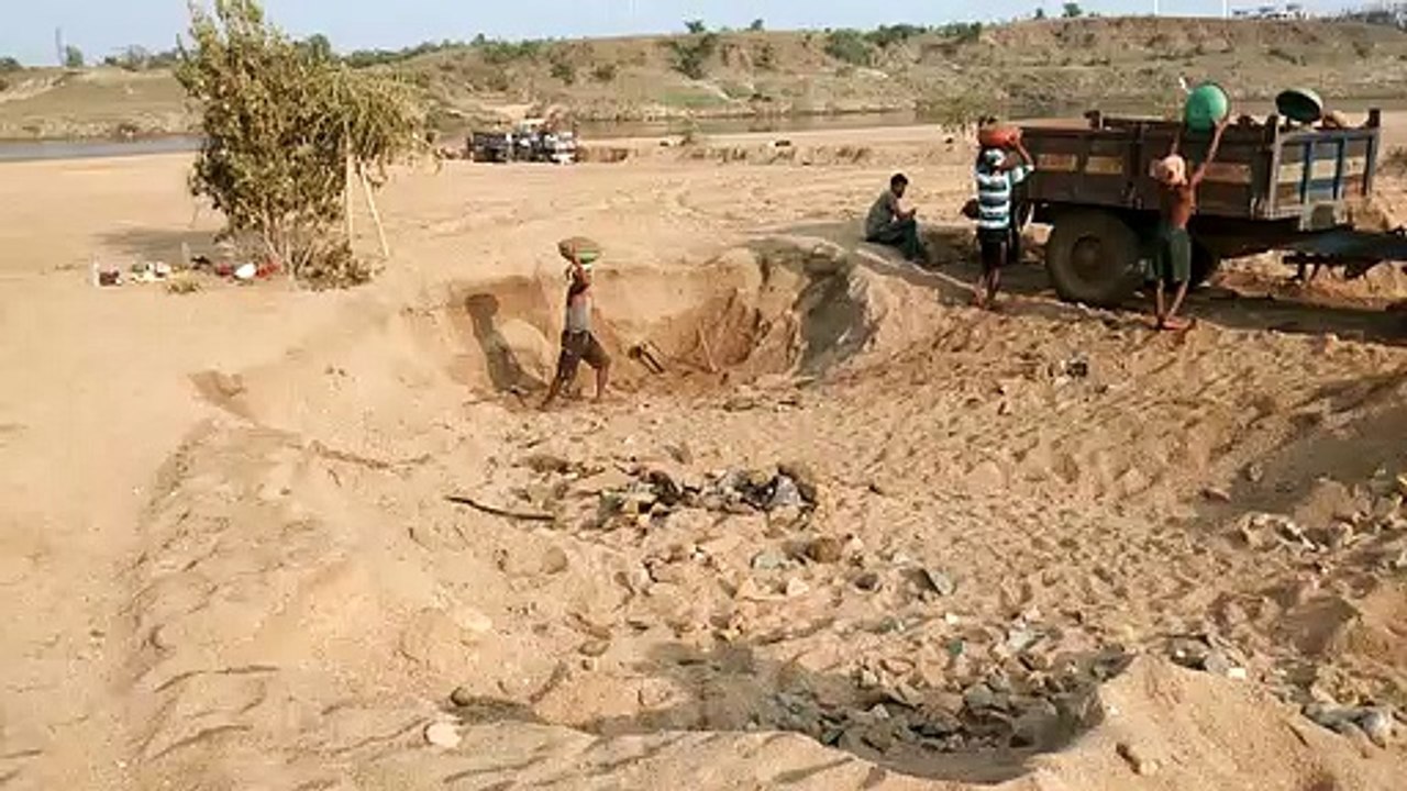 Sand mining
