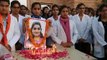 ABVP paid tribute to Dr. Priyanka