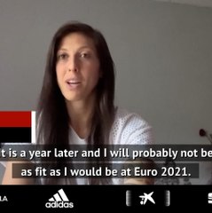 Video herunterladen: Hermoso not happy with Women's Euros moving to 2022