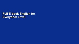 Full E-book English for Everyone: Level 2: Beginner, Course Book by D.K. Publishing