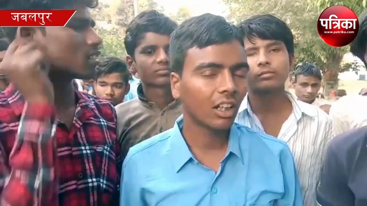 blind student protest video viral 2019