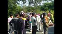 sidhi today accident:8 passengers injured due to auto reversal