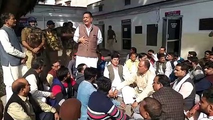 चर्चित BJP विधायक को जेल भेजने की मांग पर अड़ा ब्राह्मण समाज, रालोद ने दिया समर्थन, देखें Video