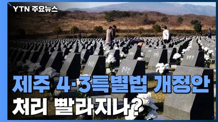 발 묶인 '제주 4·3 특별법 개정안' 처리, 속도 내나 / YTN