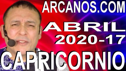 CAPRICORNIO ABRIL 2020 ARCANOS.COM - Horóscopo 19 al 25 de abril de 2020 - Semana 17