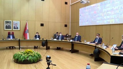 Emniyet Genel Müdürü Aktaş başkanlığında koordinasyon toplantısı yapıldı (2)