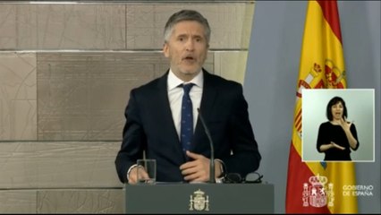 Marlaska achaca a "un lapsus" las declaraciones de la Guardia Civil