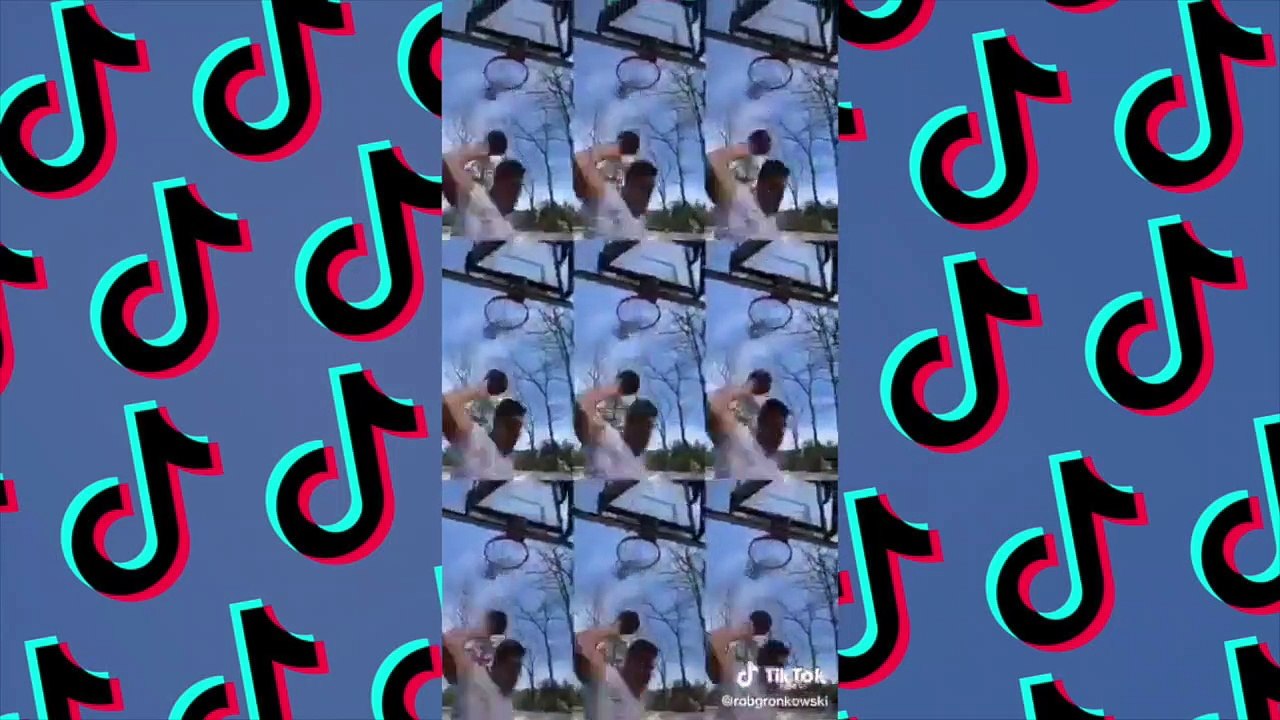 Gronk plays imaginary one-on-one basketball, dunks on LeBron James