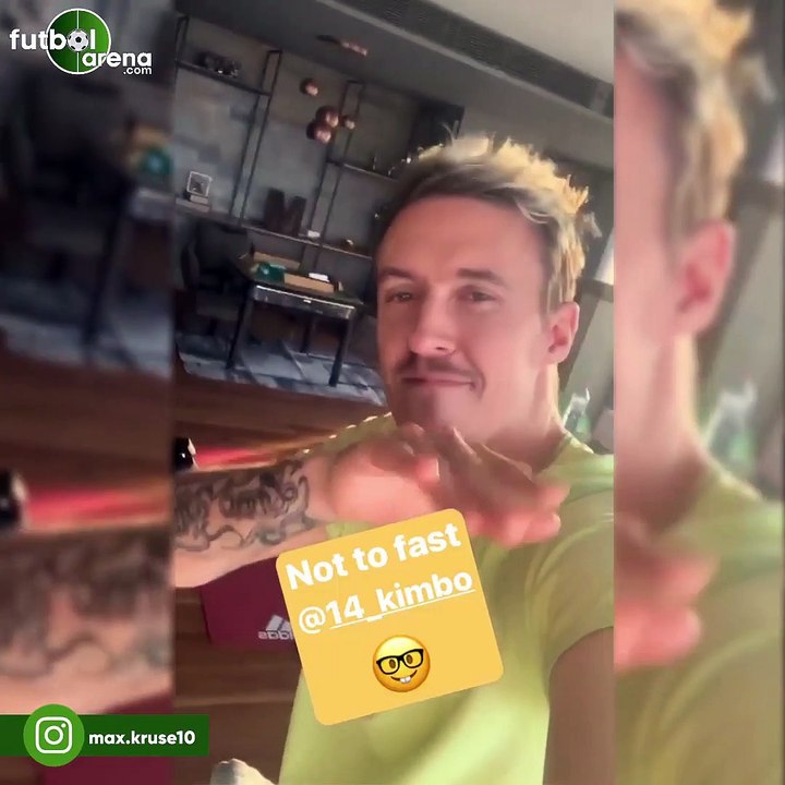 Max Kruse'nin keyfi yerinde