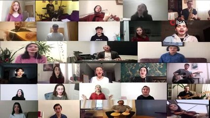 Gönülden Gönüle Müzik Topluluğu'ndan "Evde Kal Türkiyem" şarkısı