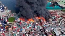 - Filipinler'de gecekondu mahallesinde yangın: 500 aile evsiz kaldı