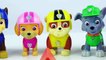 Learn Shapes and Colors with Nick Jr PAW Patrol Toys, Wooden Blocks, and Paint-