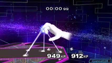Super Smash Bros. Melee Crazy Mod UE: Random Status Effect Master Hand vs. Random Status Effect Crazy Hand